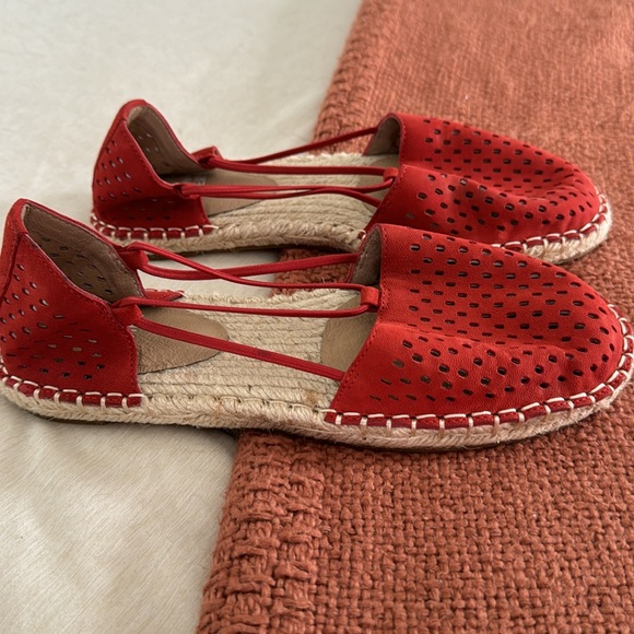 Eileen Fisher "Lee" Sandal, Chili - Size 5.5 - Picture 4 of 7